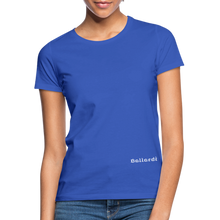 Cargar imagen en el visor de la galería, Women's T-Shirt - royal blue
