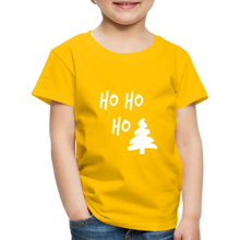 Carregar imagem no visualizador da galeria, Kids' Chritmas T-Shirt - sun yellow
