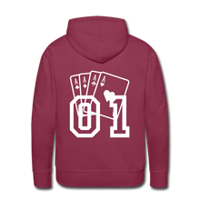 Carregar imagem no visualizador da galeria, Men&#39;s Premium Hoodie - bordeaux
