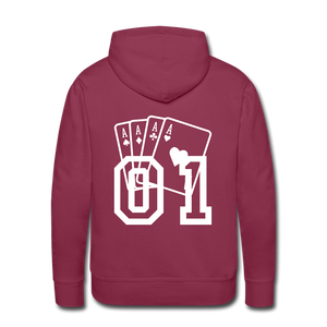 Men's Premium Hoodie - bordeaux