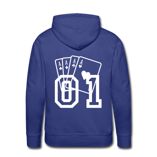 Men's Premium Hoodie - royal blue