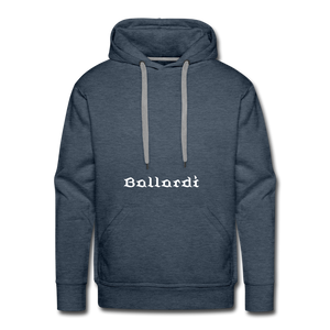Men's Premium Hoodie - heather denim