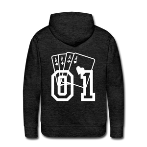 Men's Premium Hoodie - charcoal grey
