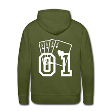 Carregar imagem no visualizador da galeria, Men&#39;s Premium Hoodie - olive green
