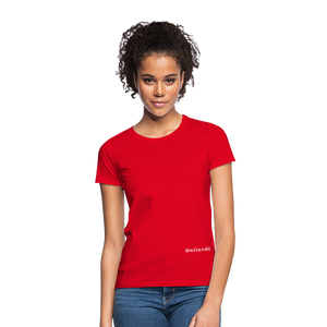 Women's T-Shirt - red