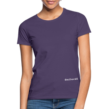 Cargar imagen en el visor de la galería, Women&#39;s T-Shirt - dark purple

