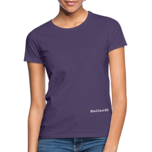 Load image into Gallery viewer, Women&#39;s T-Shirt - dark purple
