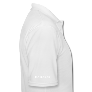 Rose Men's Polo Shirt - white