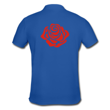 Загрузить изображение в средство просмотра галереи, Rose Men&#39;s Polo Shirt - royal blue
