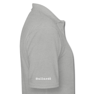 Rose Men's Polo Shirt - heather grey