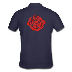Rose Men's Polo Shirt - navy
