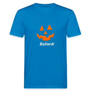 Halloween Pumpkin Men's T-Shirt - peacock-blue