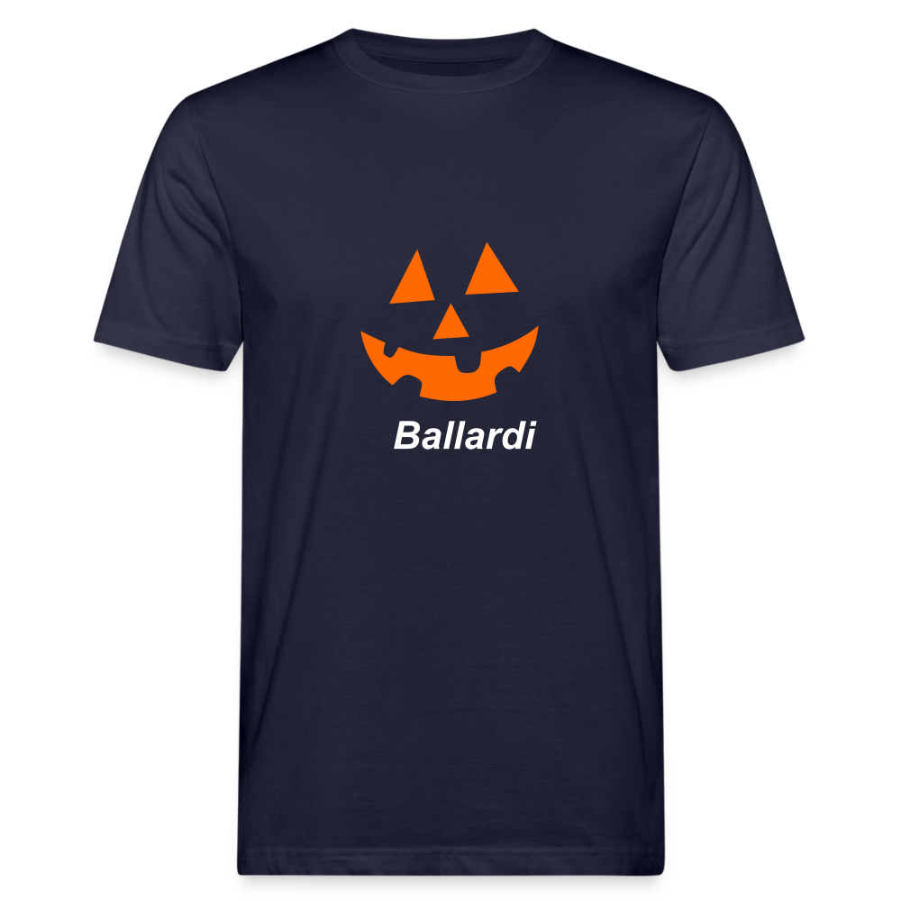 Halloween Pumpkin Men's T-Shirt - navy