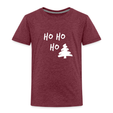 Load image into Gallery viewer, Kids&#39; Chritmas T-Shirt - heather burgundy
