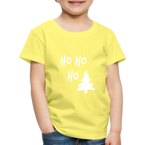 Kids' Chritmas T-Shirt - yellow