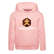 Загрузить изображение в средство просмотра галереи, Kids&#39; Neon Green Gingerbread  Hoodie - crystal pink
