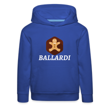 Загрузить изображение в средство просмотра галереи, Kids&#39; Neon Green Gingerbread  Hoodie - royal blue
