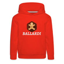 Загрузить изображение в средство просмотра галереи, Kids&#39; Neon Green Gingerbread  Hoodie - red
