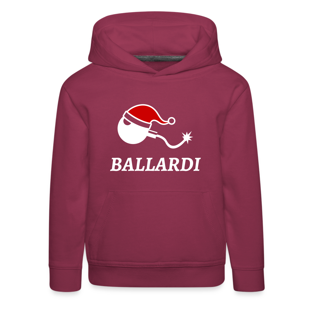 Kids & Teenagers Santa Hoodie - bordeaux