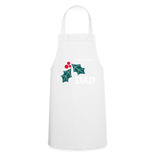 Load image into Gallery viewer, Christmas DAD Cooking Apron - white

