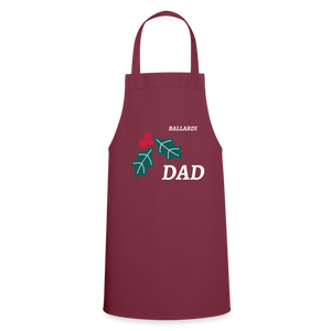 Christmas DAD Cooking Apron - bordeaux