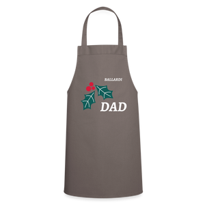 Christmas DAD Cooking Apron - grey