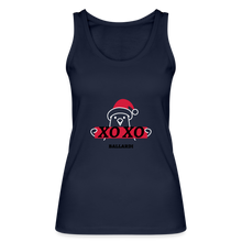 Load image into Gallery viewer, Women’s Christmas Tank Top - navy
