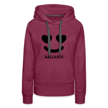 Load image into Gallery viewer, Women’s SMILE Hoodie - bordeaux
