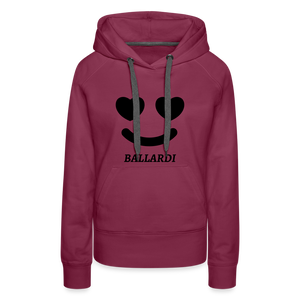 Women’s SMILE Hoodie - bordeaux