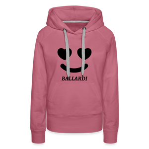 Women’s SMILE Hoodie - mauve