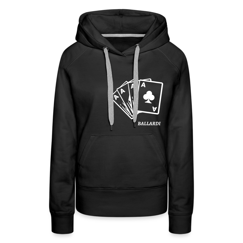 Women’s CARD Hoodie - black