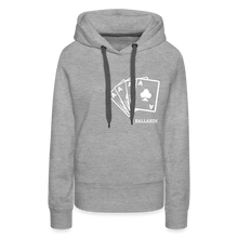 Load image into Gallery viewer, Women’s CARD Hoodie - heather grey
