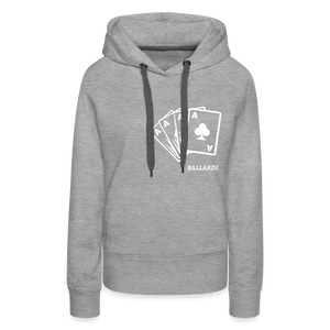 Women’s CARD Hoodie - heather grey