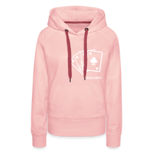 Загрузить изображение в средство просмотра галереи, Women’s CARD Hoodie - crystal pink
