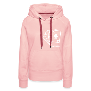 Women’s CARD Hoodie - crystal pink