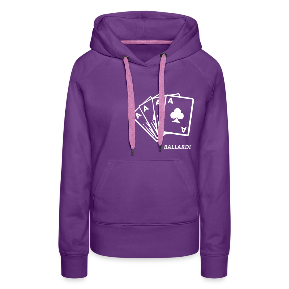 Women’s CARD Hoodie - purple