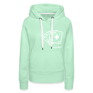 Women’s CARD Hoodie - light mint