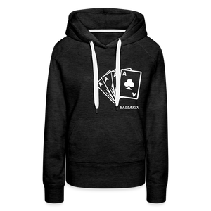 Women’s CARD Hoodie - charcoal grey